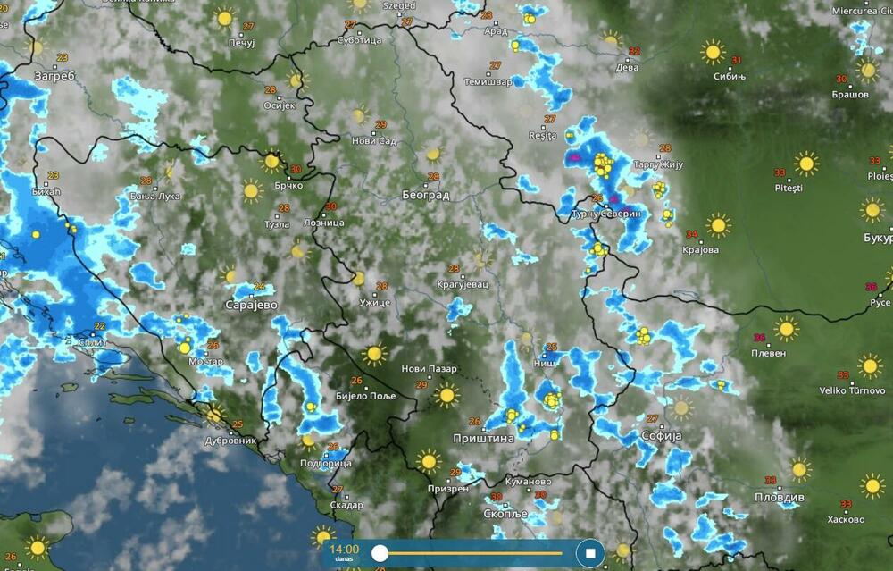 radar, Vremenska Prognoza, oluja