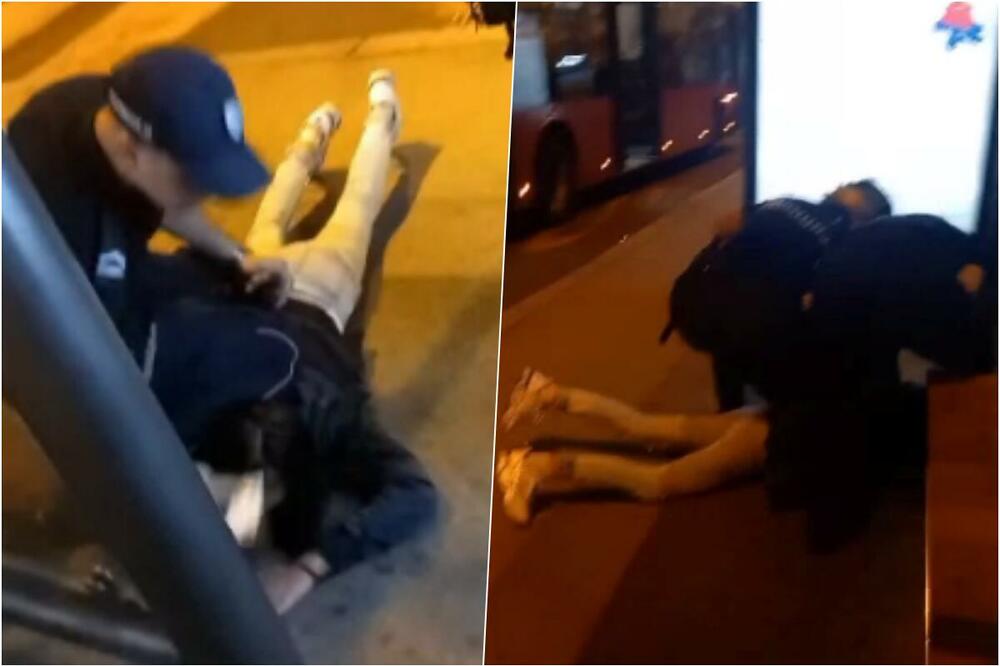 ŽENA NAPADALA LJUDE NA ZELENOM VENCU: Policija došla na lice mesta, nastao haos! (VIDEO)