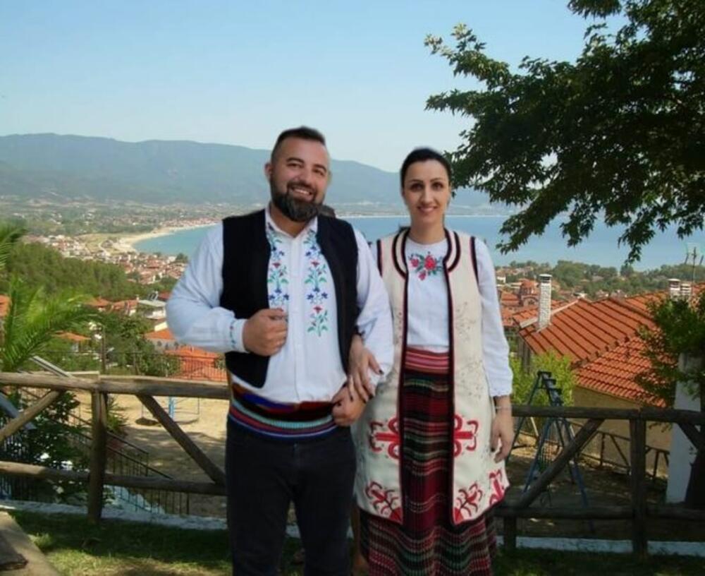 Marko S. Marković sa suprugom