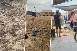 DRAMATIČNE SCENE U NEVADI: 73.000 ljudi se guši u blatu, kiša zarobila posetioce festivala (VIDEO)