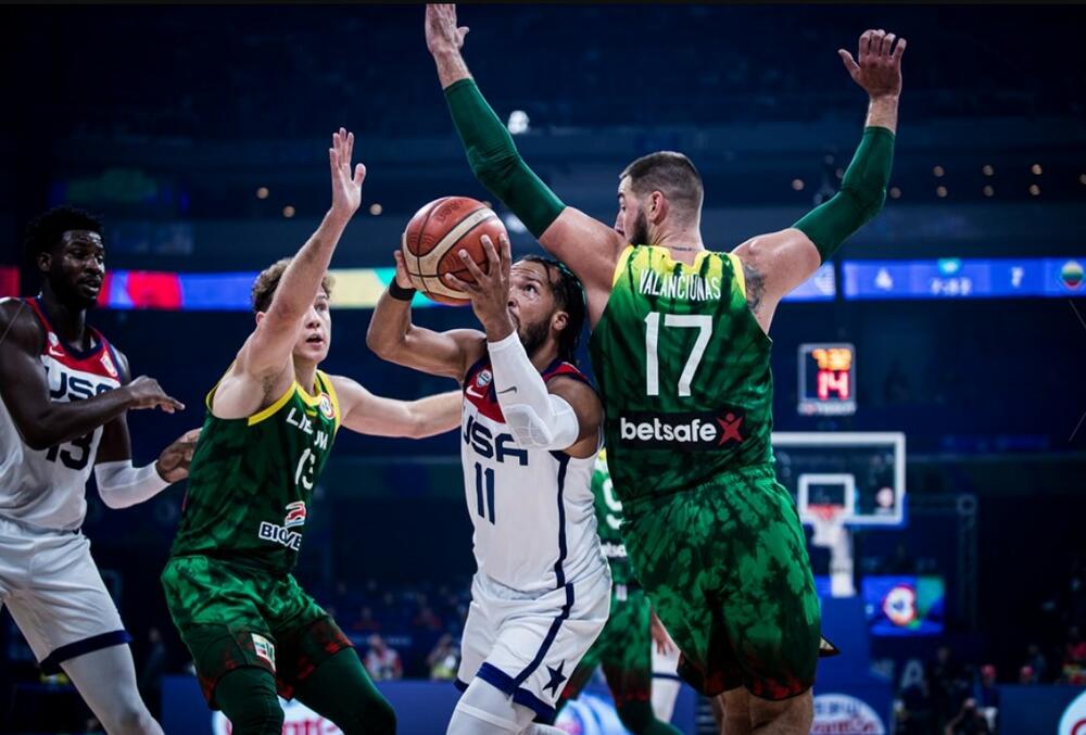Košarkaška reprezentacija SAD, Košarkaška reprezentacija Litvanije
