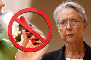 "TO JE GEST NA KOJI SE MLADI NAVIKNU": Francuska premijerka najavila zabranu elektronskih cigareta za jednokratnu upotrebu (FOTO)