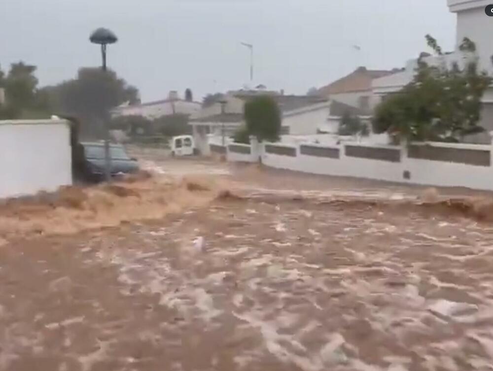 nevreme, poplave, Španija
