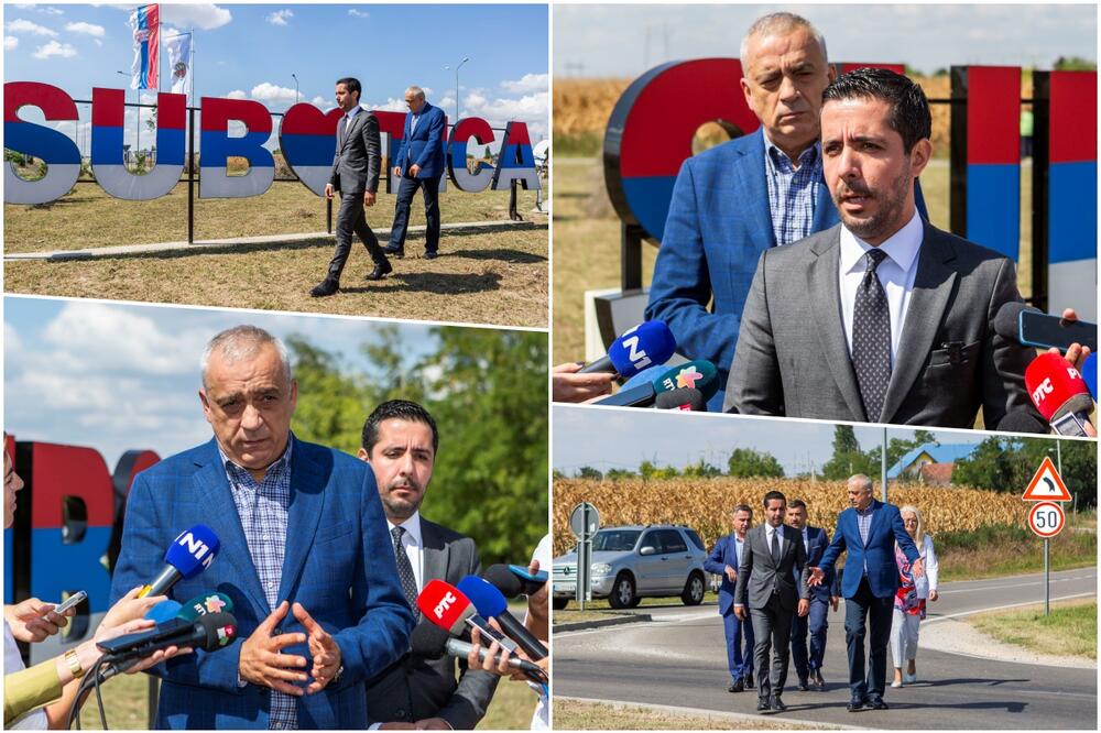 Ministar TOMISLAV MOMIROVIĆ i gradonačelnik Subotice STEVAN BAKIĆ oštro osudili vandalizam na Bikovačkoj petlji i Paliću
