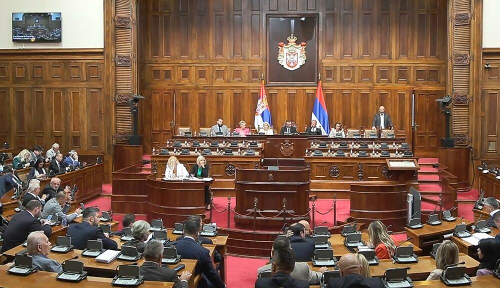 Skupština Srbije, sednica