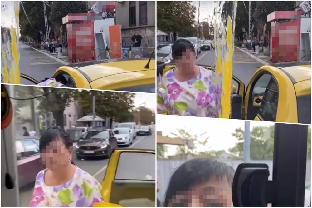 ŽENA GAĐALA JAJETOM VOZAČA GSP U ZEMUNU: Svirao joj da je ne udari, ona blokirala saobraćaj a onda je SITUACIJA ESKALIRALA (VIDEO)