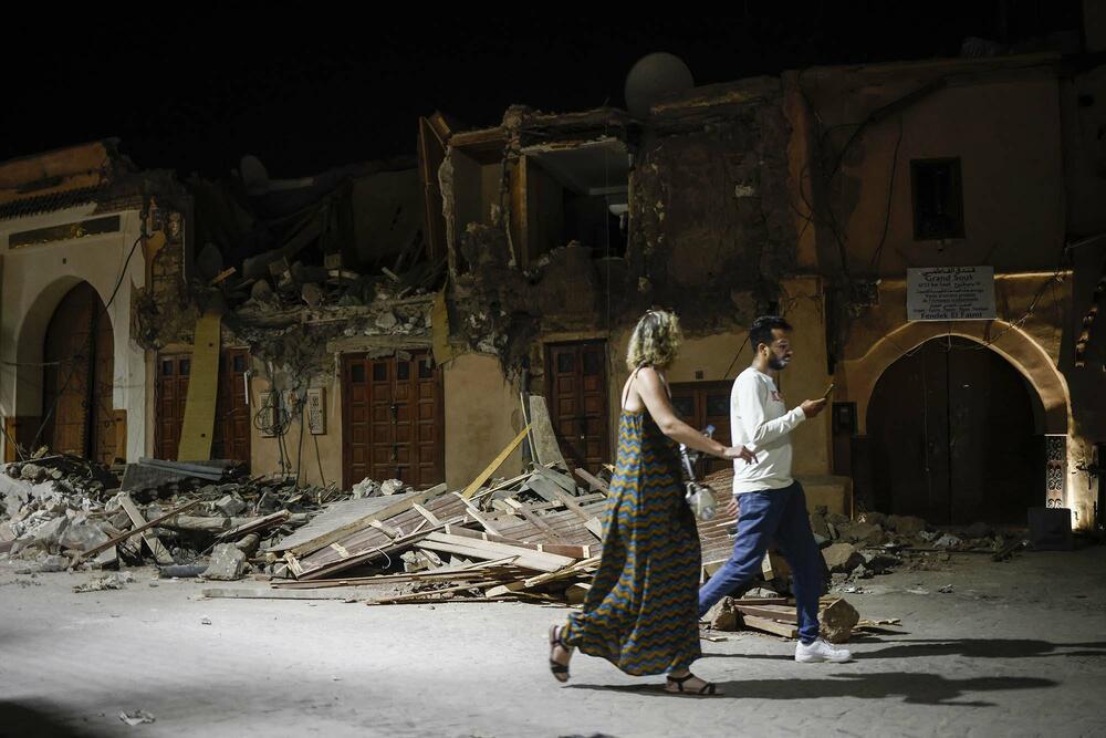 Maroko, zemljotres