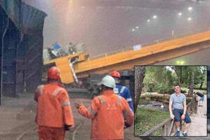 OVO JE RADNIK KOJI JE POGINUO U SMEDEREVU: Ivan upravljao kranom koji je pao na njega, prijatelji se opraštaju od njega (FOTO)