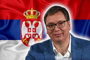 DECA U NARODNOJ NOŠNJI I SRPSKA TROBOJKA Predsednik Vučić čestitao Dan državnosti: ŽIVELA SRBIJA! (FOTO)