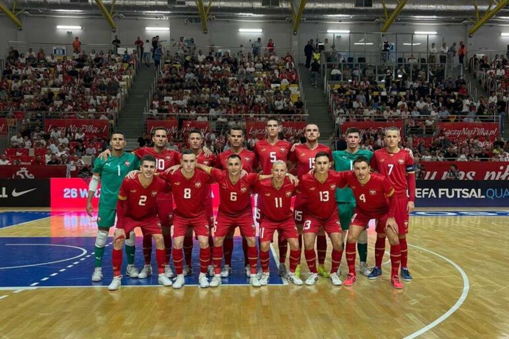 SJAJAN START ORLOVA: Futsal reprezentacija Srbije u gostima pobedila Poljsku