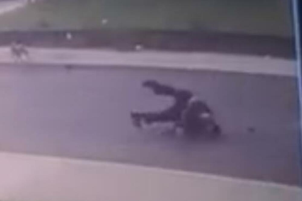 VOZAČ OBORIO POLICAJCA: Udes u Golubovcima, uhapšen muškarac (VIDEO)