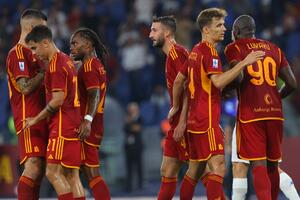 SEDMICA BESNE VUČICE: Roma deklasirala Empoli za prvu pobedu u prvenstvu