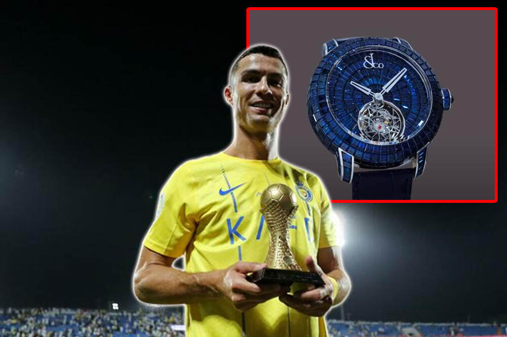 SAMO BAHATO! Ronaldo na ruci nosi BOGATSTVO - 420 PLAVIH SAFIRA: Zavrteće vam se u glavi kada čujete CENU SATA fudbalskog snoba!
