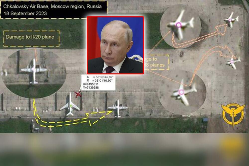 META BILA PUTINOV AVION SUDNJEG DANA? Akcija ukrajinskih sabotera u strateški važnoj bazi, eksploziv aktiviran u nekoliko letelica