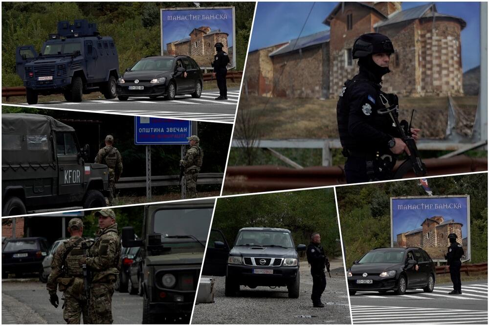 Banjska, Kosovo, kosovska policija, KFOR