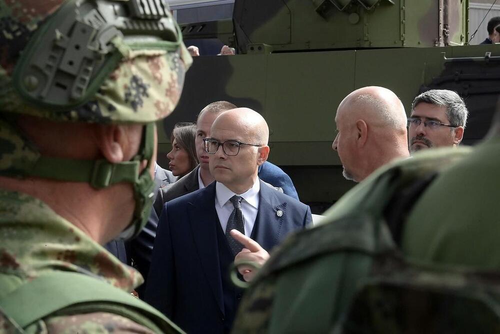 Miloš Vučević, PARTNER 2023, Međunarodni sajam naoružanja i vojne opreme