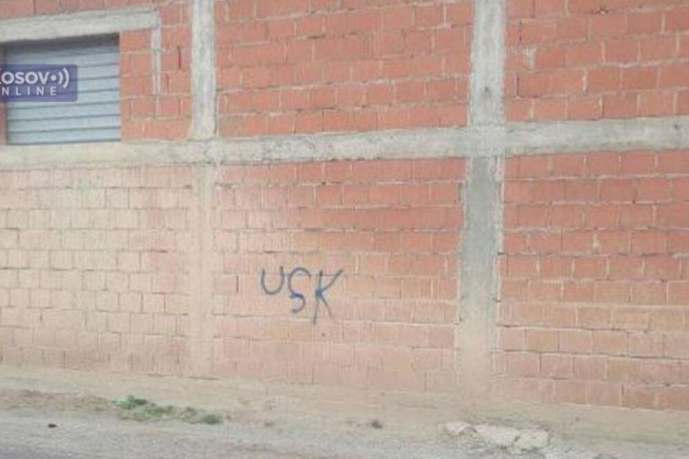 NOVA ALBANSKA PROVOKACIJA: Grafiti UČK ispisani u srpskom selu Donja Budriga