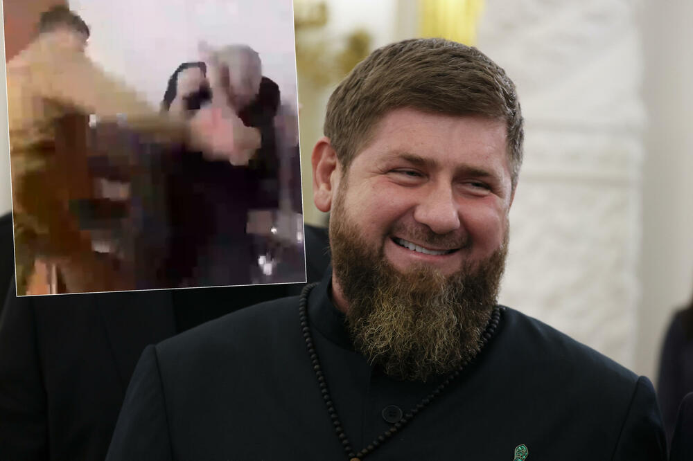KADIROV OBJAVIO UZNEMIRUJUĆI SNIMAK: Sin čečenskog lidera tuče zatvorenika, žrtva ne sme ni da se brani, a otac ga sve vreme HVALI
