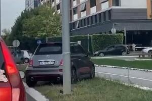 ON JE NAJPAMETNIJI: Pogledajte kako BAHATI VOZAČ zaobilazi semafor na Novom Beogradu (VIDEO)