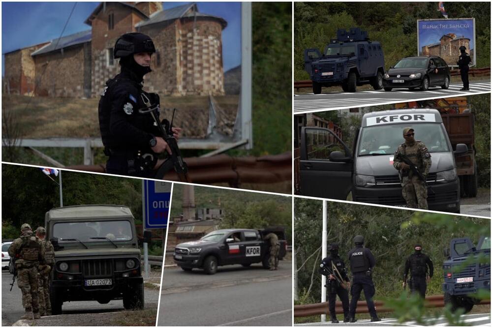 Banjska, kosovska policija, KFOR, Kosovo