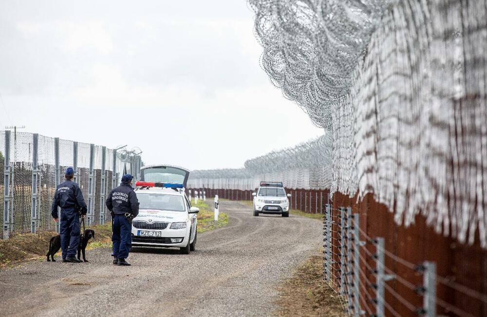 Reske, mađarska granica, mađarska policija