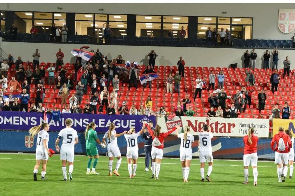 FANTASTIČAN START SRBIJE: Srpske dame blizu plasmana u elitnu diviziju evropskog fudbala
