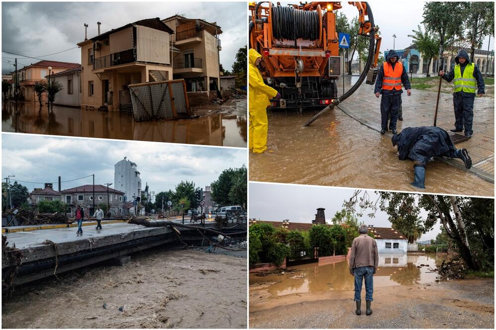 BIBLIJSKI POTOP, VOLOS JE POSTAO JEZERO Hiljade kuća poplavljeno u Grčkoj, gradonačelnik zarobljen u blatu do kolena (FOTO, VIDEO)
