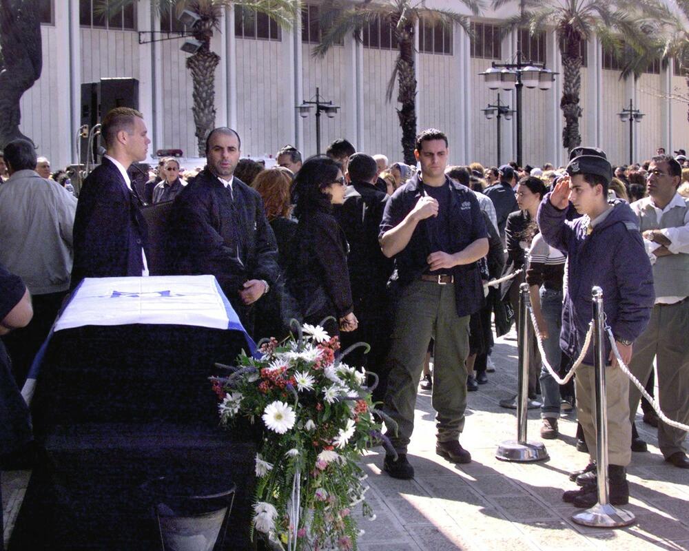 Ofra Haza, sahrana