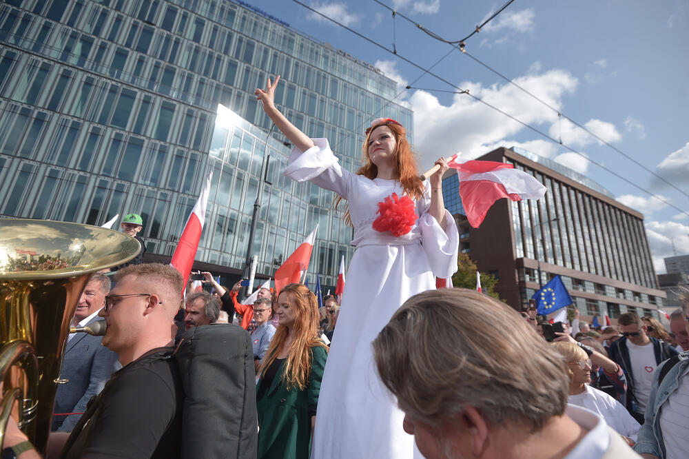 Varšava, protest