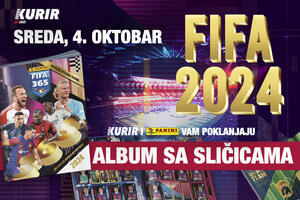 POKLON ALBUM ZA SLIČICE FIFA 2024
