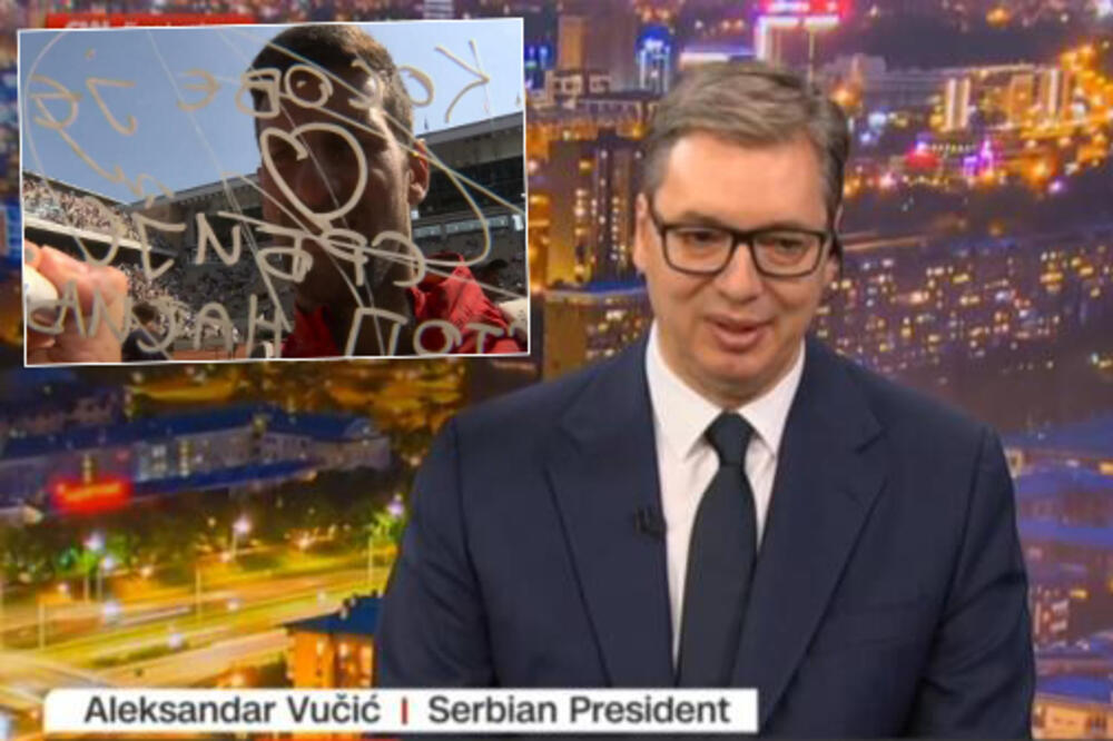 VERUJEM DA JE NOVAK TO URADIO IZ SRCA! Predsednik Vučić na insinuacije voditeljke CNN poručio: 99 odsto ljudi u Srbiji veruje u to