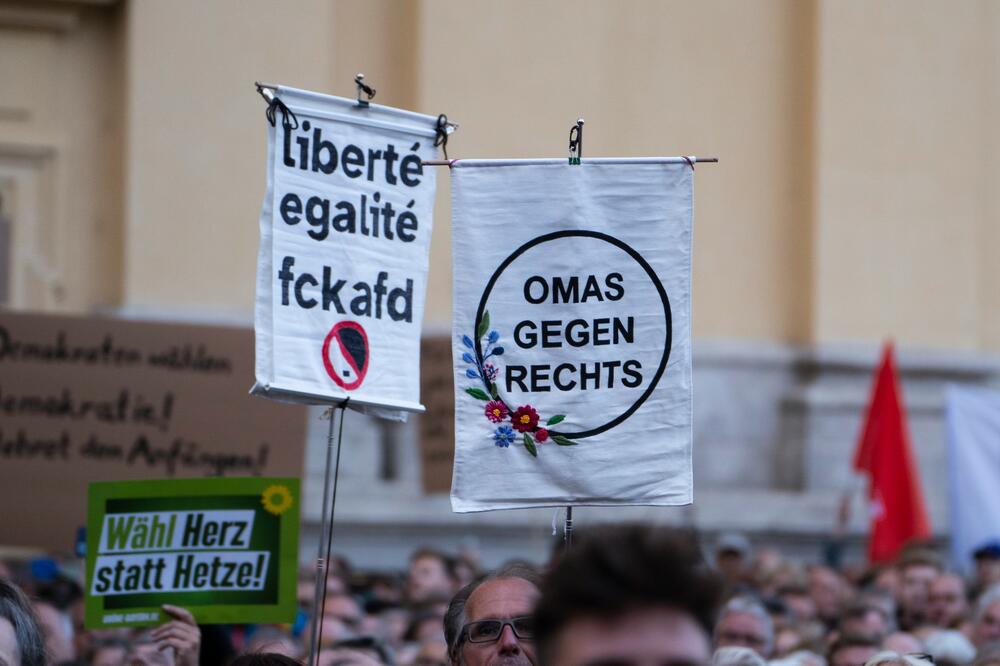 Nemačka, Mihnen, protesti