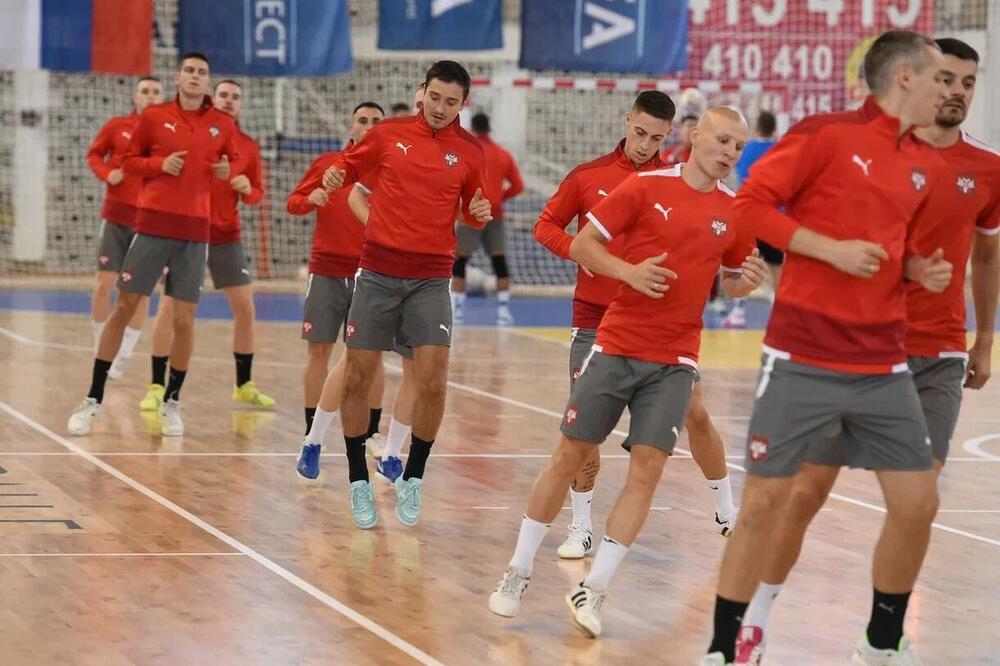 TEŽAK PORAZ ORLOVA: Futsaleri Srbije ubedljivo izgubili od Ukrajine