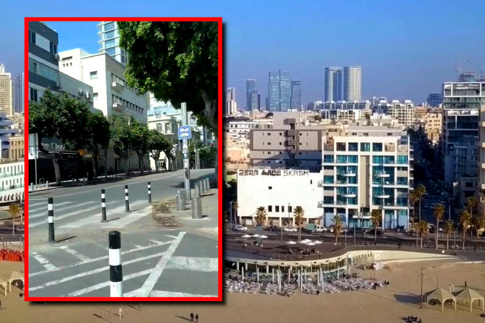 JEZIVI SNIMAK IZ TEL AVIVA: Zbog velike ofanzive Hamasa ekonomski centar se pretvorio u GRAD DUHOVA (VIDEO)