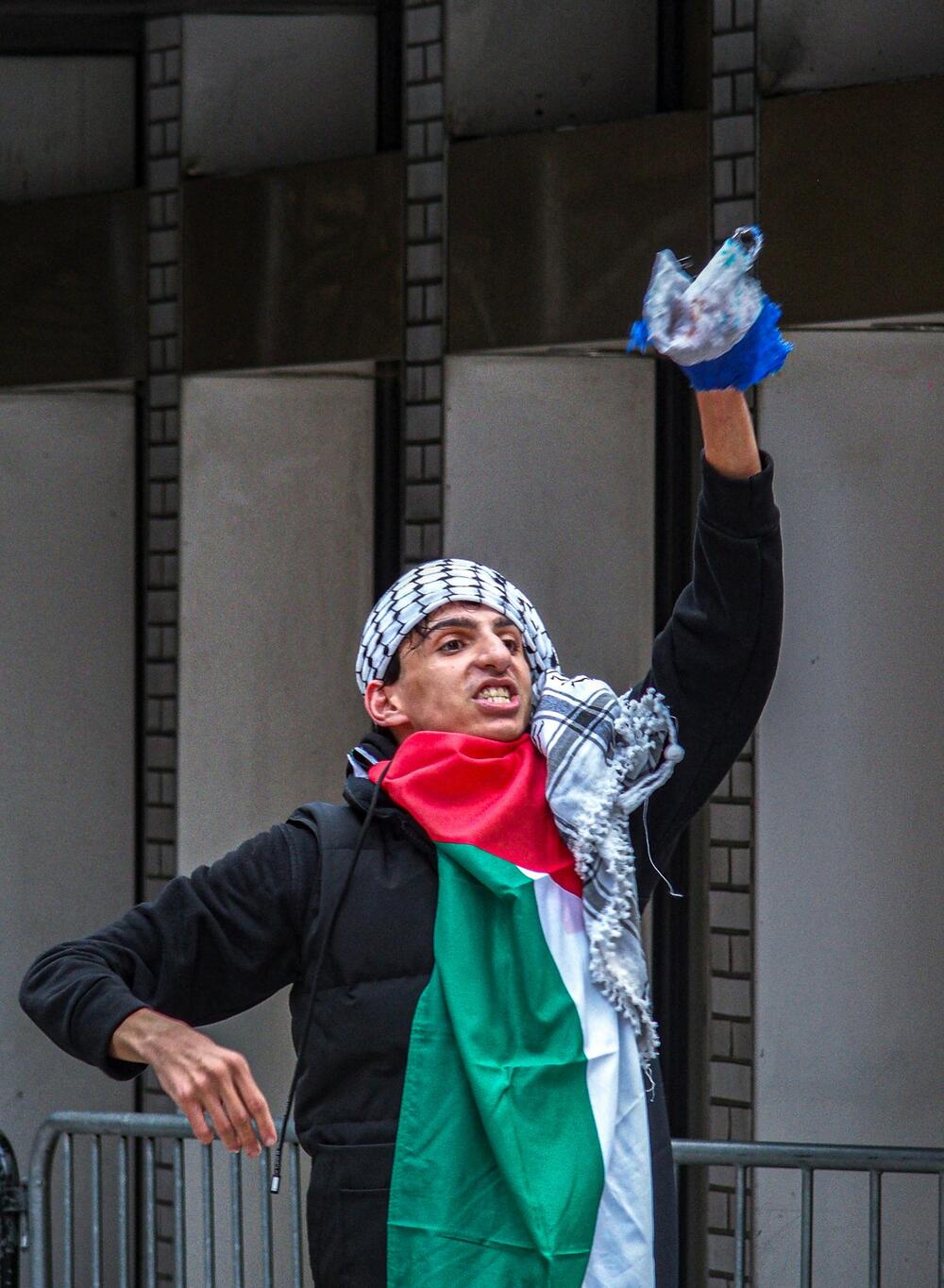 Njujork, demonstracije, Izrael, Palestinci