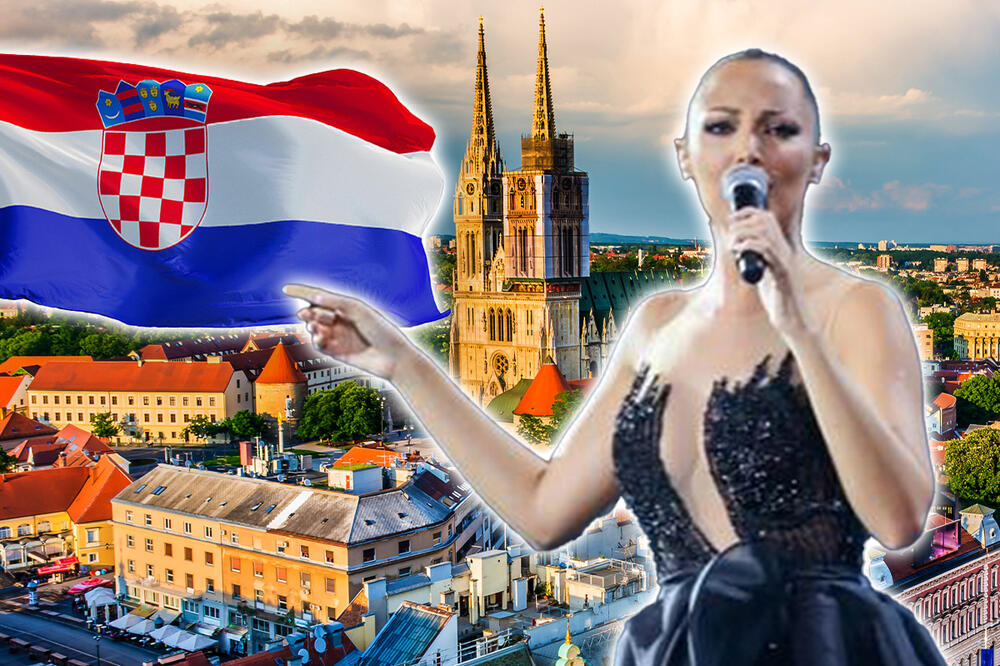 NOVI SKANDAL HRVATSKIH MEDIJA! Sraman izveštaj o manijaku iz Arene: Prijovićka je NAŠA pevačica na PRIVREMENOM RADU u Srbiji
