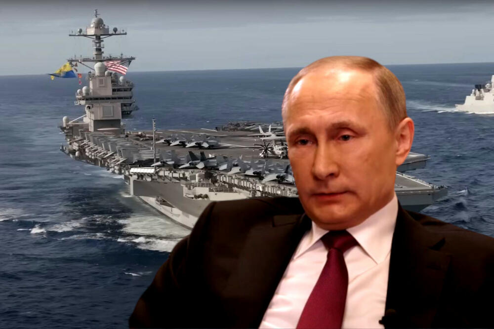 "U ČEMU JE POENTA, ŠTA ĆE DA URADE?!" Putin besan zbog američkog nosača aviona, otkrio šta će se desiti ako SUKOB ESKALIRA