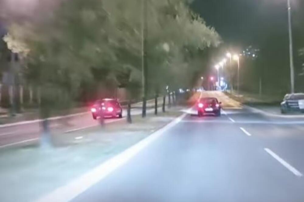 JOŠ JEDNA VOŽNJA U KONTRA SMERU U BEOGRADU! Pogledajte šta radi bahati vozač u Mokroluškoj ulici STRAŠNO! (VIDEO)