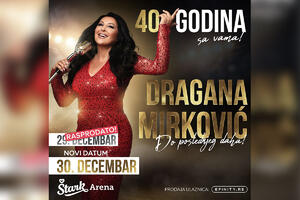 Dragana pustila karte za drugu Arenu i objavila: Trećeg beogradskog koncerta neće biti