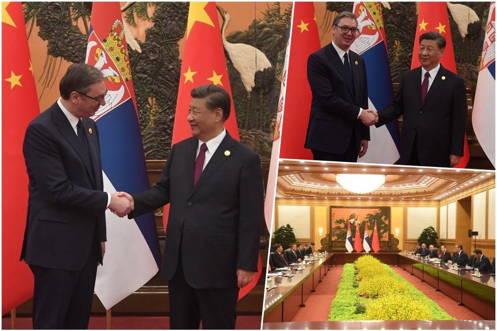 "HVALA VAM, PREDSEDNIČE SI" Oglasio se predsednik Vučić posle sastanka sa šefom kineske države (FOTO)