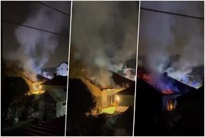 POVREĐENA ŽENA Dramatičan prizor u Leskovcu, deo grada ostao bez struje (VIDEO)