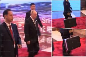 PUTIN SPREMAN ZA ATOMSKI UDAR: Na forumu u Pekingu snimljena čuvena nuklearna aktovka, nosio je na sastanak sa Sijem (FOTO, VIDEO)