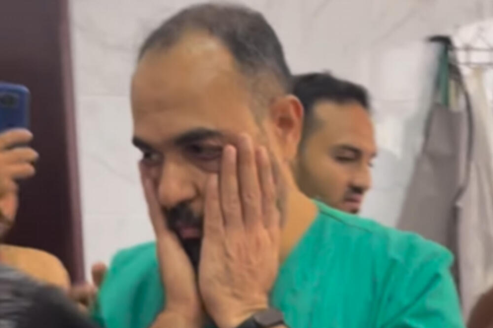 STRAŠAN I POTRESAN TRENUTAK! Palestinskom doktoru rekli da mu je porodica u hitnoj, a onda su ga poslali u mrtvačnicu (VIDEO)