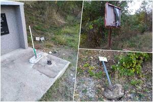 SRAMNI VANDALIZAM: Polomljena zaštitna ograda i putokazi u kablarskom selu Vrnčani