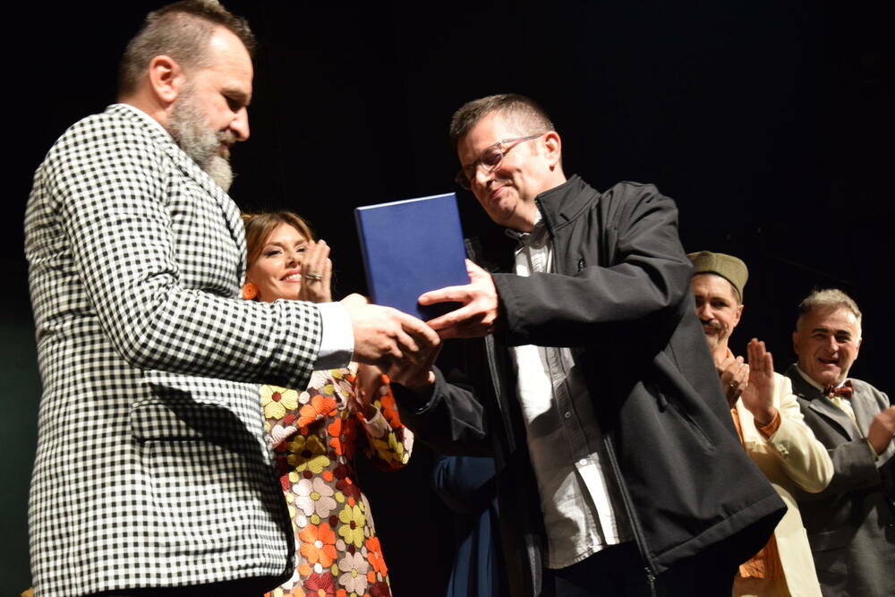 Nenad Jezdić koji je ove godine nagrađen na Danima Zorana Radmilovića