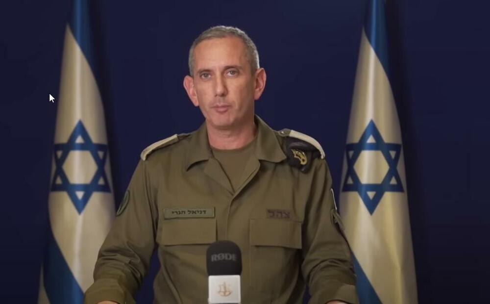 Daniel Hagari, Danijel Hagari, portparol izraelske vojske
