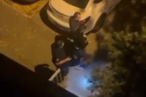POLICAJCI GA IZVELI IZ ZGRADE I ODVELI U STANICU: Muškarac uhapšen na Banovom brdu (VIDEO)!