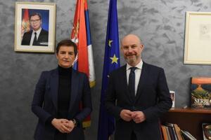 MEĐUNARODNI PARTNERI PREPOZNALI NAPORE VLADE SRBIJE: Premijerka Ana Brnabić se sastala sa Bilčikom u Briselu