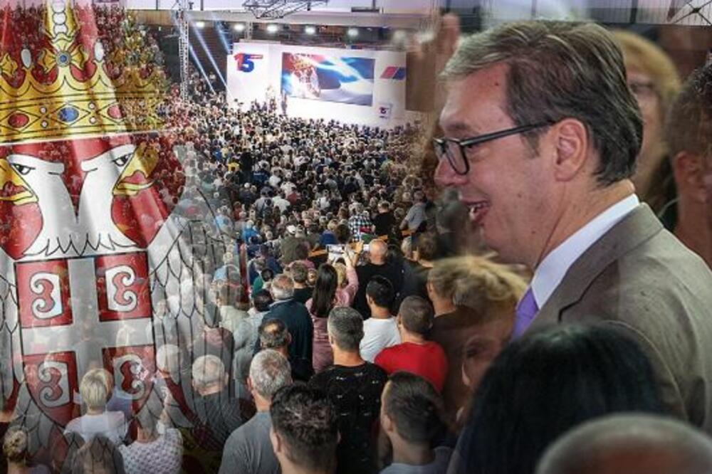 SRBIJA NE SME DA STANE! Predsednik Vučić: Srbija mora da nastavi da se bori i razvija (FOTO)