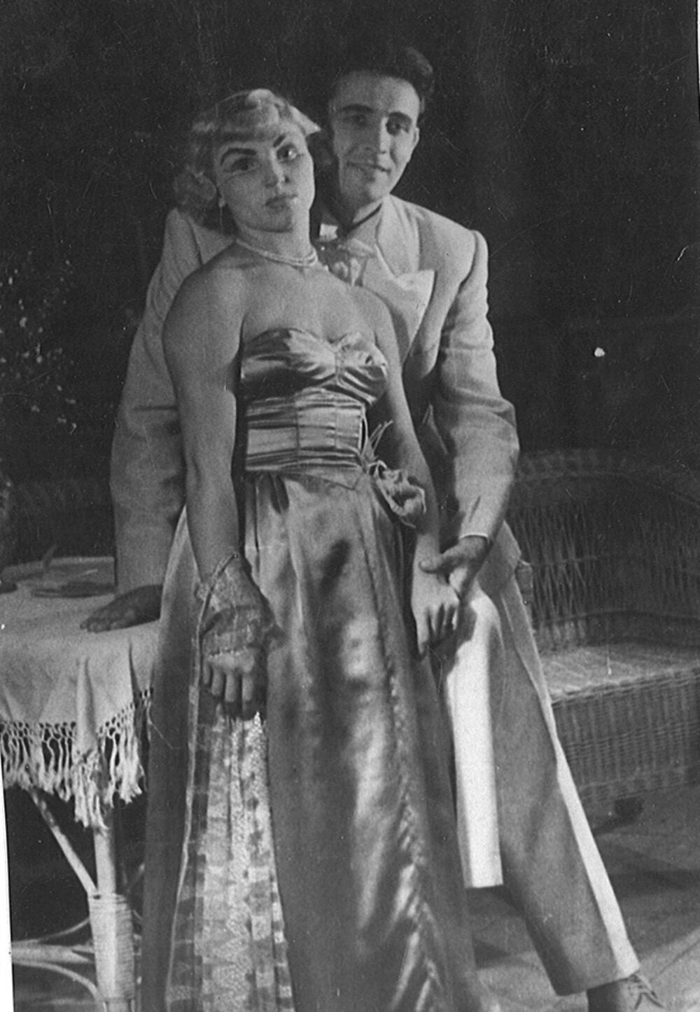 Aleksandrin otac i Mira Banjac